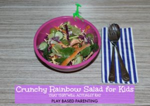 crunchy salad for kids that they will eat