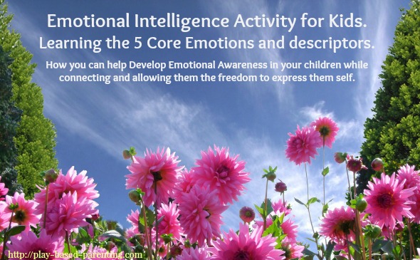 Emotional Intelligence Activity for learning 5 core emotions
