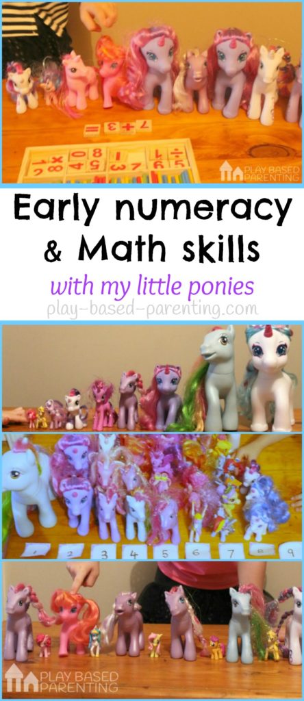 Early numeracy with my little ponies